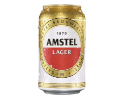 CERVEJA AMSTEL LATA 350 ML