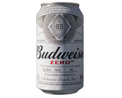 CERVEJA BUDUEISER ZERO LATA 350 ML